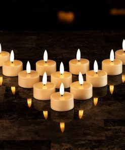 12 Bougies Chauffe-Plat LED