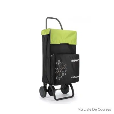 Caddie Rolser Termo Fresh MF 4 Roues Isotherme Noir et Lima