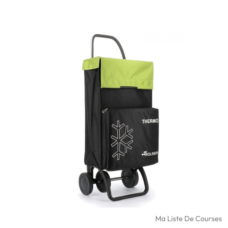 Caddie Rolser Termo Fresh MF 4 Roues Isotherme Noir et Lima
