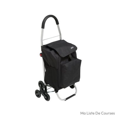 Chariot de courses 3 roues Five aluminium pliable